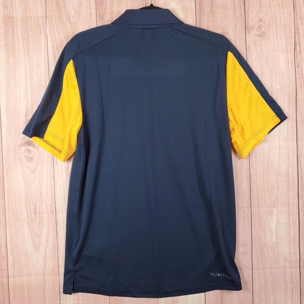 Buffalo Sabres adidas Polo Shirt Mens Sz Small‎ Loose Fit NEW NWT